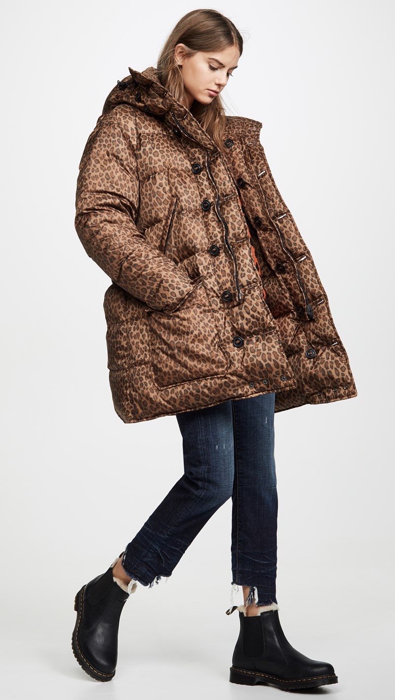 oversized puffer jacket