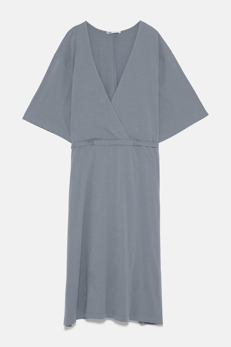 φόρεμα με ζώνη, ZARA