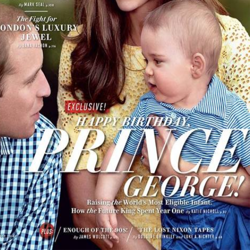 O Πρίγκιπας Γεώργιος γίνεται 1!