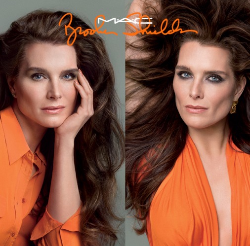 Η Brooke Shields συνεργάζεται με τη MAC