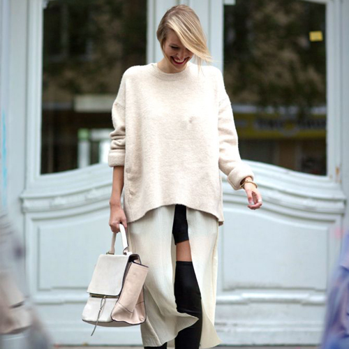 Πώς να φορέσεις με stylish τρόπο τις knee high κάλτσες