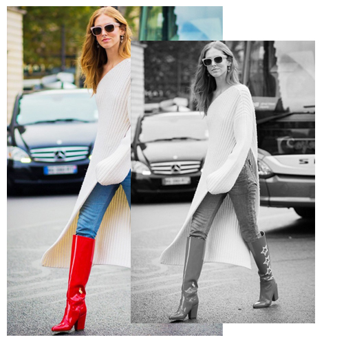 Βάλε το τζιν σου μέσα από τις μπότες σου