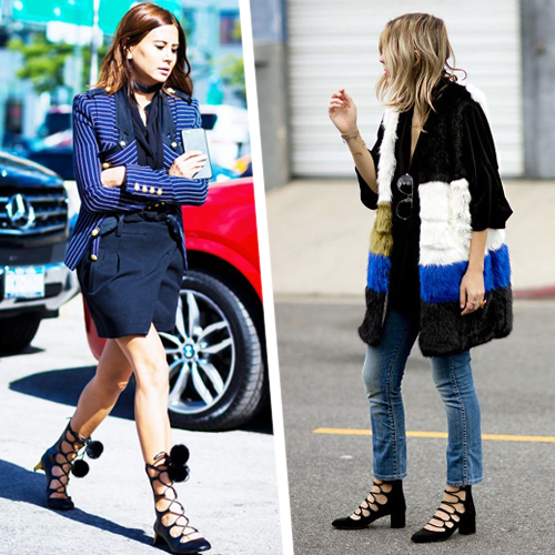 Τα lace up παπούτσια είναι και φέτος η πιο hot τάση!