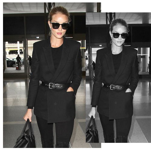 Η Rosie Huntington - Whiteley σου δείχνει τον τρόπο για να απογειώσεις το total black