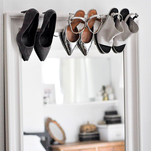 9 ευφάνταστοι τρόποι να αποθηκεύσεις τα παπούτσια σου