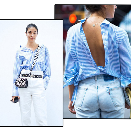 Πώς δένουν το πουκάμισό τους οι fashionistas; 