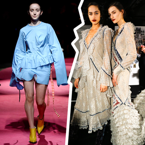 LFW F/W '16: Marques Almeida, Erdem, Peter Pilotto