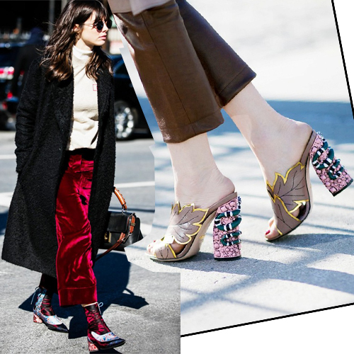 Τα ωραιότερα παπούτσια που είδαμε στις λεωφόρους του Μεγάλου Μήλου