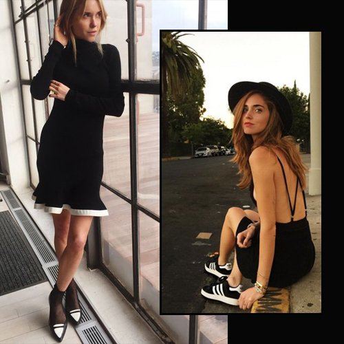 Πώς φορούν το μικρό, μαύρο φόρεμα οι fashionistas την άνοιξη; 