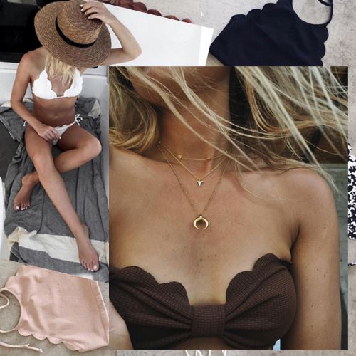 Tα πιο hot μαγιό φέτος έχουν scalloped τελείωμα και βρίσκονται παντού στο Instagram!