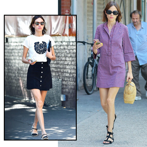 Η Alexa Chung σου δείχνει πώς να τα βγάλεις πέρα με την ζέστη του καλοκαιριού