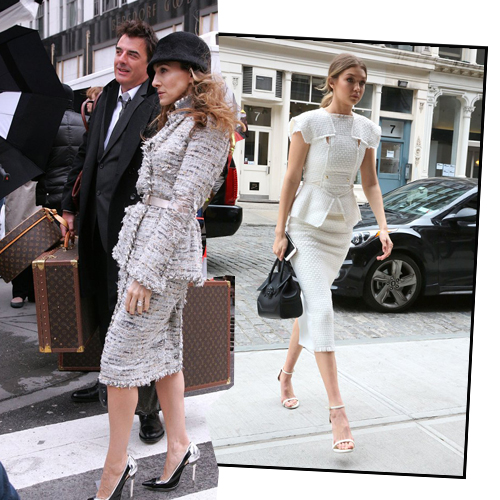Όταν η Gigi Hadid εμπνέεται από την Carrie Bradshaw