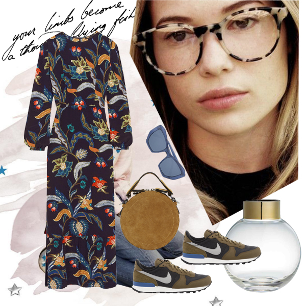 Outfits Of Wisdom // Φόρεμα με sneakers