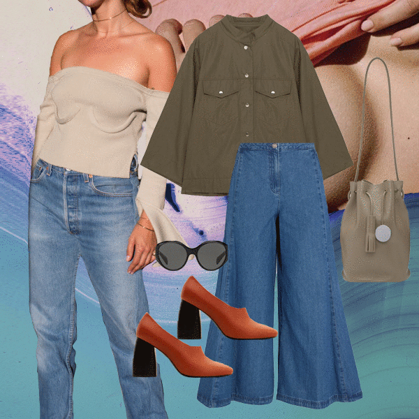 Outfits Of Wisdom // Denim looks good on you