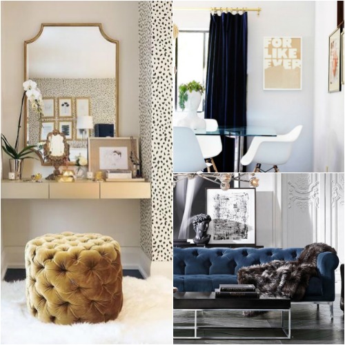 8+1 ιδέες για να βάλεις το βελούδο στο σπίτι σου