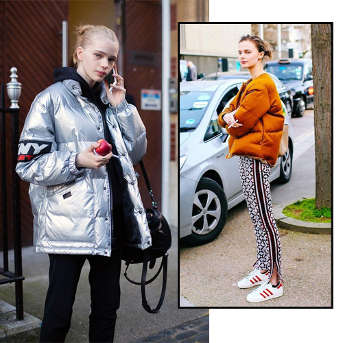 Τα puffer jackets είναι αδιαμφισβήτητα η τάση της σεζόν