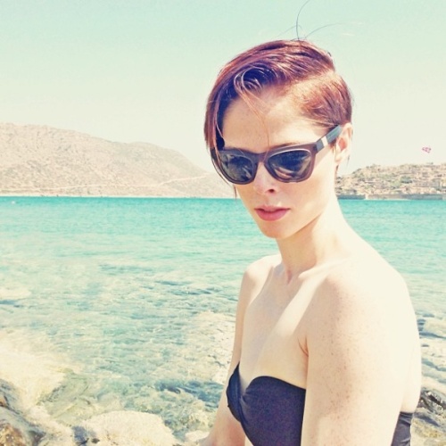 Οι διακοπές της Coco Rocha στην Ελλάδα