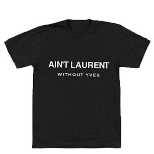 Colette-Saint Laurent: Το Τ-shirt της διαμάχης