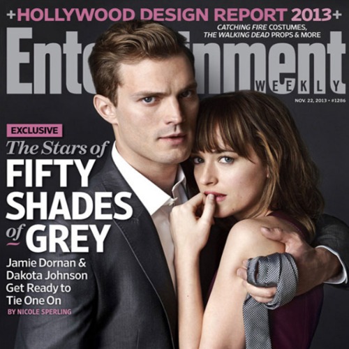 50 Αποχρώσεις Του Γκρι: 'Christian Grey' και 'Anastasia Steele' στην πρώτη τους κοινή φωτογράφιση.