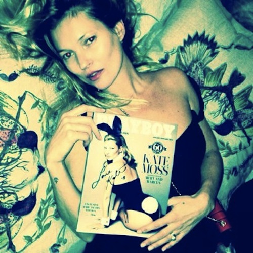 H Kate Moss στο Playboy 