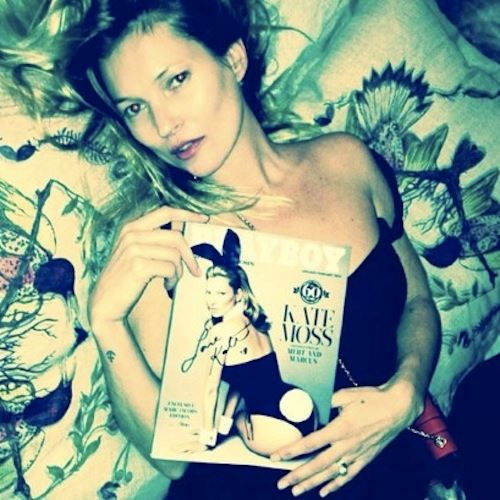 H Kate Moss στο Playboy