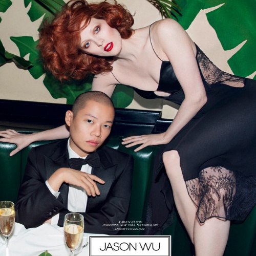 O Jason Wu πρωταγωνιστεί ξανά σε καμπάνια του 