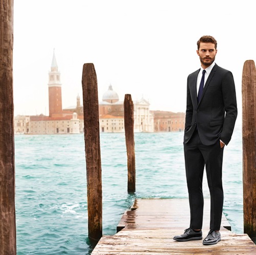 O κινηματογραφικός Christian Grey φωτογραφίζεται στην Βενετία