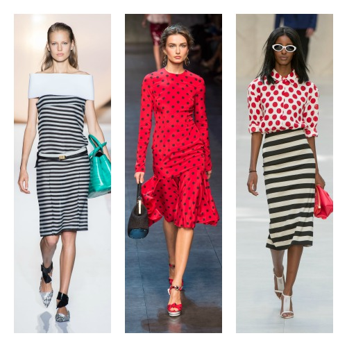 Shop now: Ρίγες και πουά