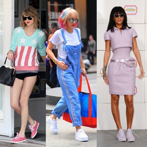 Οι σταρ αγαπούν τα sneakers