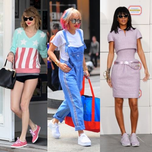 Οι σταρ αγαπούν τα sneakers