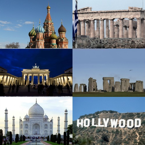 Διάσημα μνημεία από...μακριά