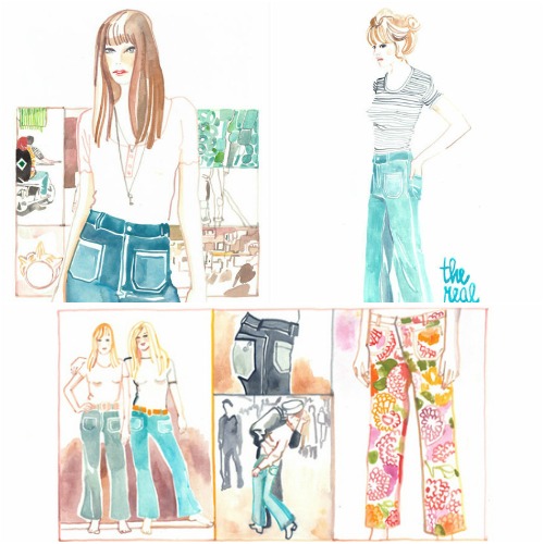 3 γυναίκες - σύμβολα του στυλ ξαναφορούν τα αγαπημένα τους τζην