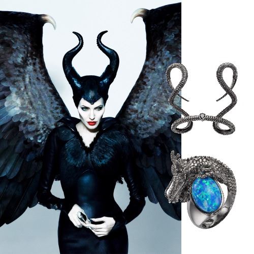 Maleficent: Δες τα εντυπωσιακά κοσμήματα που ενέπνευσε ο χαρακτήρας της Angelina Jolie στη νέα ταινία της Disney