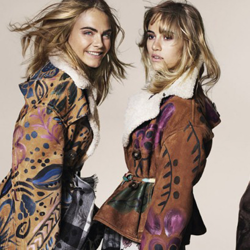 Cara Delevingne-Suki Waterhouse: Μαζί στη νέα καμπάνια του οίκου Burberry