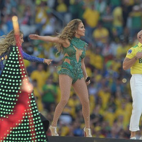 ΒΙΝΤΕΟ: H σέξι εμφάνιση της Jennifer Lopez στην τελετή έναρξης του Μουντιάλ 2014