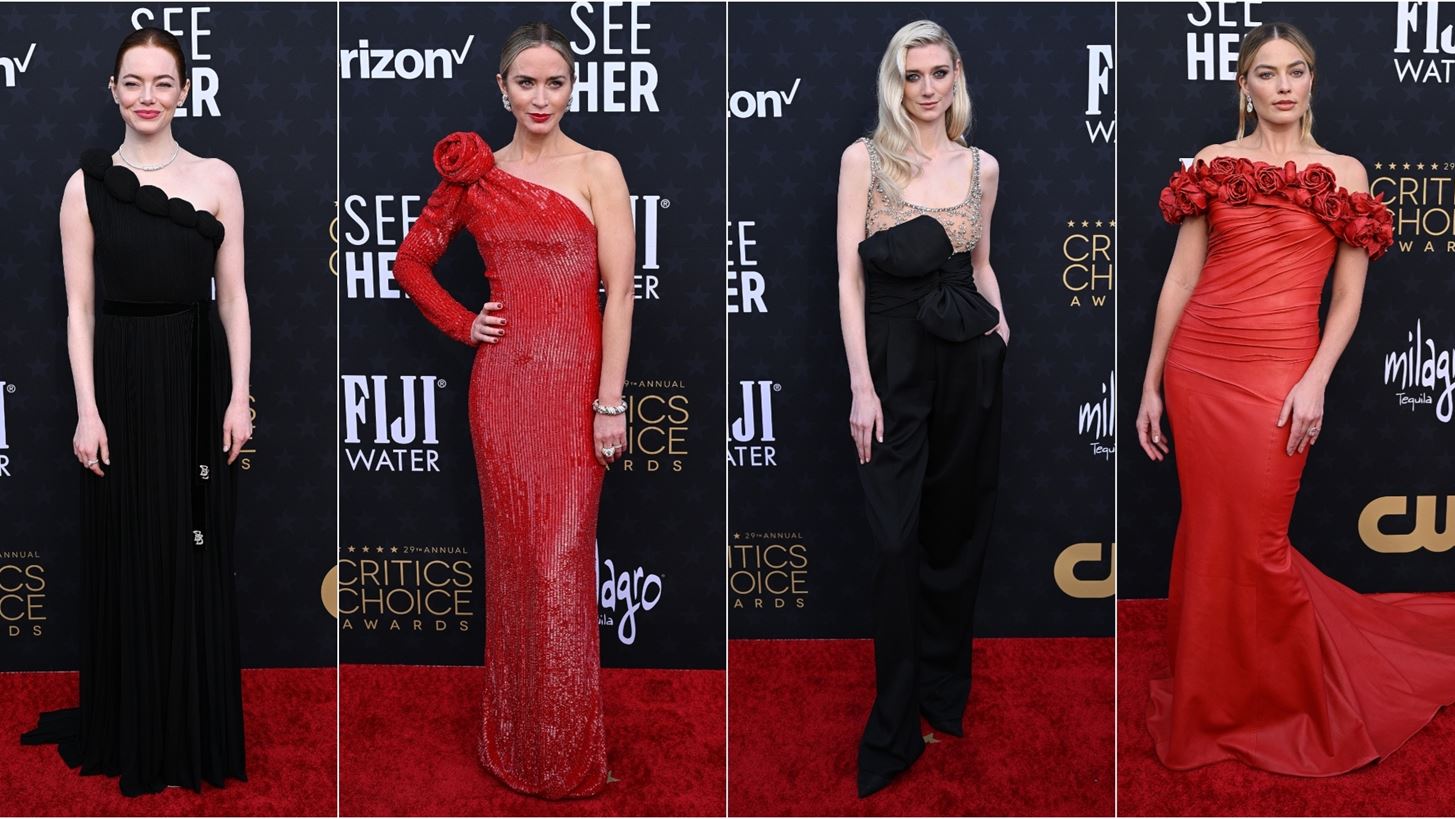 Critics&#x27; Choice Awards 2024 | &#x38C;&#x3BB;&#x3B1; &#x3C4;&#x3B1; looks &#x3B1;&#x3C0;&#x3CC; &#x3C4;&#x3BF; &#x3BA;&#x3CC;&#x3BA;&#x3BA;&#x3B9;&#x3BD;&#x3BF; &#x3C7;&#x3B1;&#x3BB;&#x3AF; &#x3C4;&#x3C9;&#x3BD; &#x3B2;&#x3C1;&#x3B1;&#x3B2;&#x3B5;&#x3AF;&#x3C9;&#x3BD;