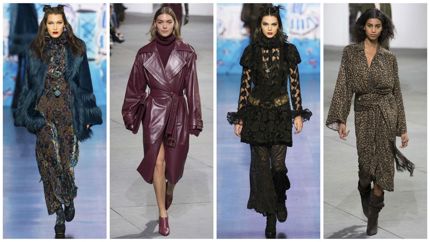Michael Kors Collection, Anna Sui F/W &#x27;17: T&#x3B1; &#x3C9;&#x3C1;&#x3B1;&#x3B9;&#x3CC;&#x3C4;&#x3B5;&#x3C1;&#x3B1; looks &#x3C4;&#x3C9;&#x3BD; &#x3C3;&#x3C5;&#x3BB;&#x3BB;&#x3BF;&#x3B3;&#x3CE;&#x3BD;