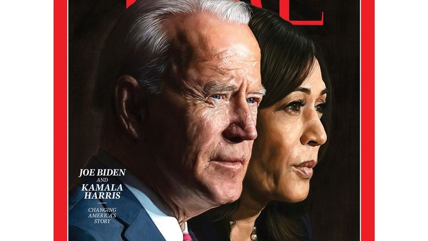 &#x39F;&#x3B9; Joe Biden &#x3BA;&#x3B1;&#x3B9; Kamala Harris &#x3B1;&#x3BD;&#x3B1;&#x3BA;&#x3B7;&#x3C1;&#x3CD;&#x3C7;&#x3B8;&#x3B7;&#x3BA;&#x3B1;&#x3BD; &quot;&#x3C0;&#x3C1;&#x3BF;&#x3C3;&#x3C9;&#x3C0;&#x3B9;&#x3BA;&#x3CC;&#x3C4;&#x3B7;&#x3C4;&#x3B5;&#x3C2; &#x3C4;&#x3B7;&#x3C2; &#x3C7;&#x3C1;&#x3BF;&#x3BD;&#x3B9;&#x3AC;&#x3C2;&quot; &#x3B3;&#x3B9;&#x3B1; &#x3C4;&#x3BF; &#x3C0;&#x3B5;&#x3C1;&#x3B9;&#x3BF;&#x3B4;&#x3B9;&#x3BA;&#x3CC; Time