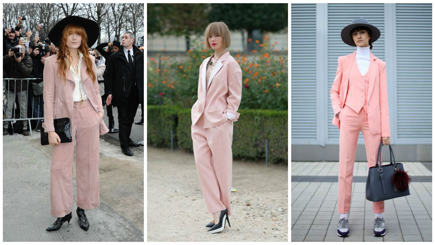 Ροζ κοστούμι: η τάση της φετινής άνοιξης συνδυάζει δυναμισμό και θηλυκότητα