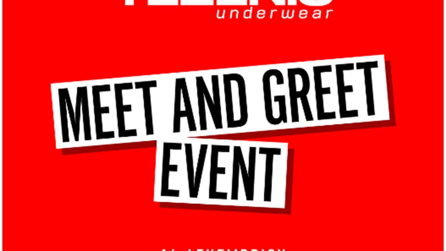 To Tezenis &#x3C3;&#x3B5; &#x3C0;&#x3C1;&#x3BF;&#x3C3;&#x3BA;&#x3B1;&#x3BB;&#x3B5;&#x3AF; &#x3C3;&#x3C4;&#x3BF; &#x3C0;&#x3B9;&#x3BF; fun Meet and Greet event