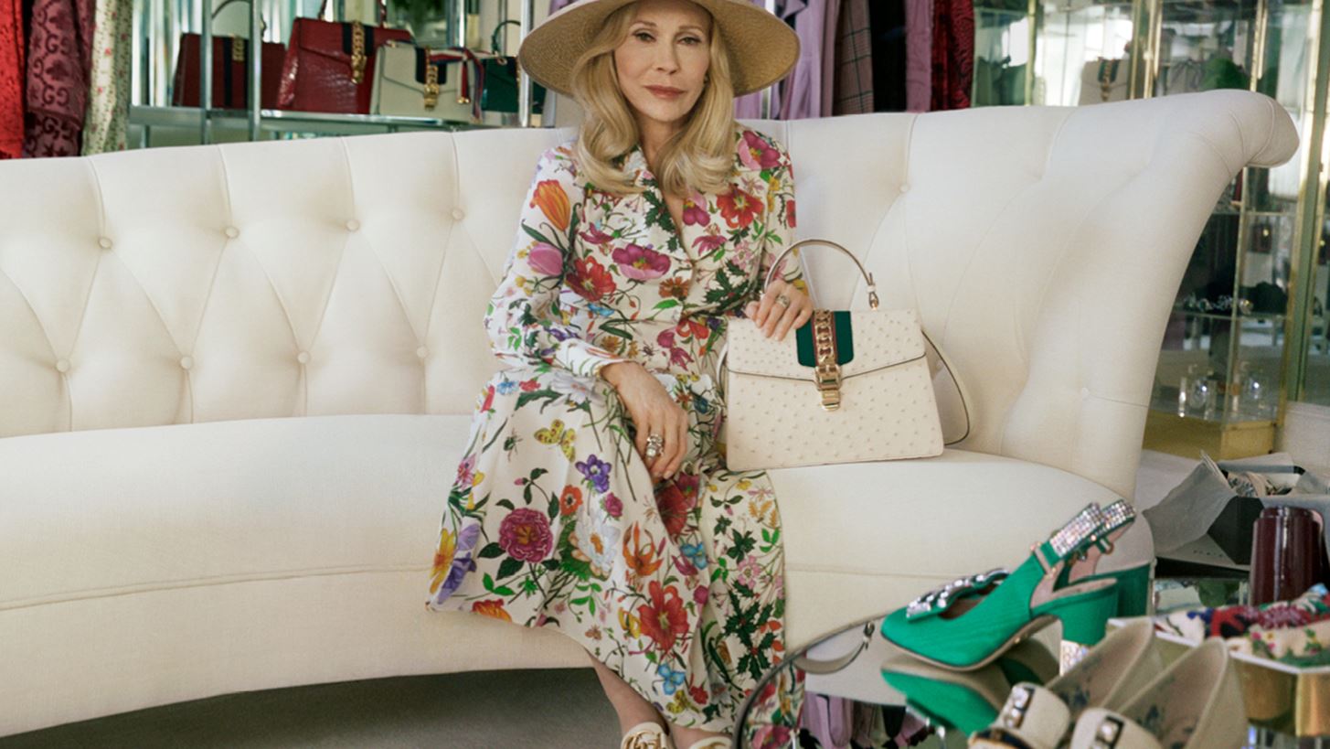 Η Faye Dunaway πρωταγωνιστεί στη νέα καμπάνια του οίκου Gucci