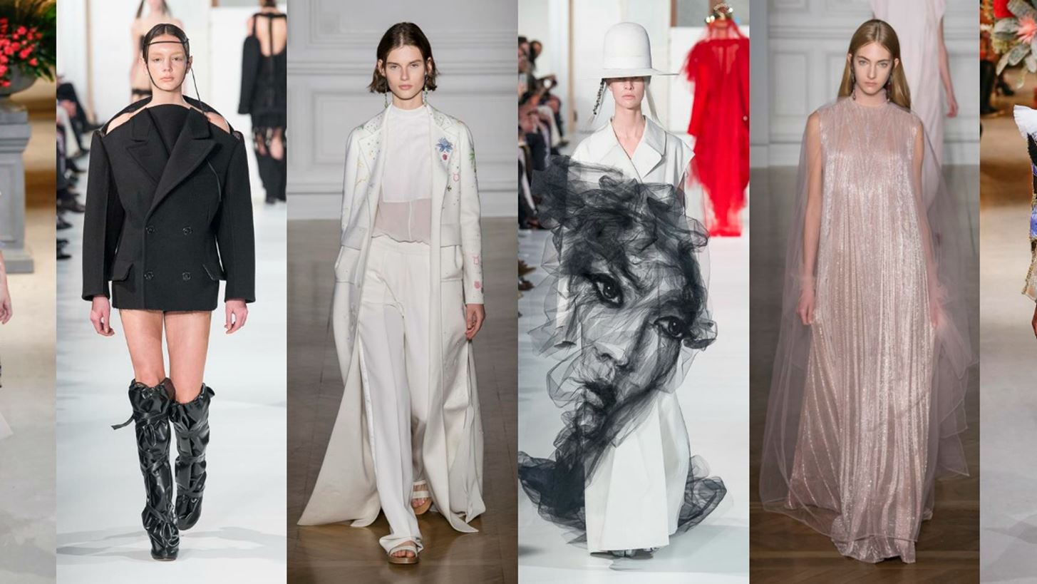 Valentino, Viktor &amp; Rolf, Maison Margiela Haute Couture S/S 17: &#x3A4;&#x3B1; &#x3C9;&#x3C1;&#x3B1;&#x3B9;&#x3CC;&#x3C4;&#x3B5;&#x3C1;&#x3B1; looks &#x3C4;&#x3C9;&#x3BD; &#x3C3;&#x3C5;&#x3BB;&#x3BB;&#x3BF;&#x3B3;&#x3CE;&#x3BD;