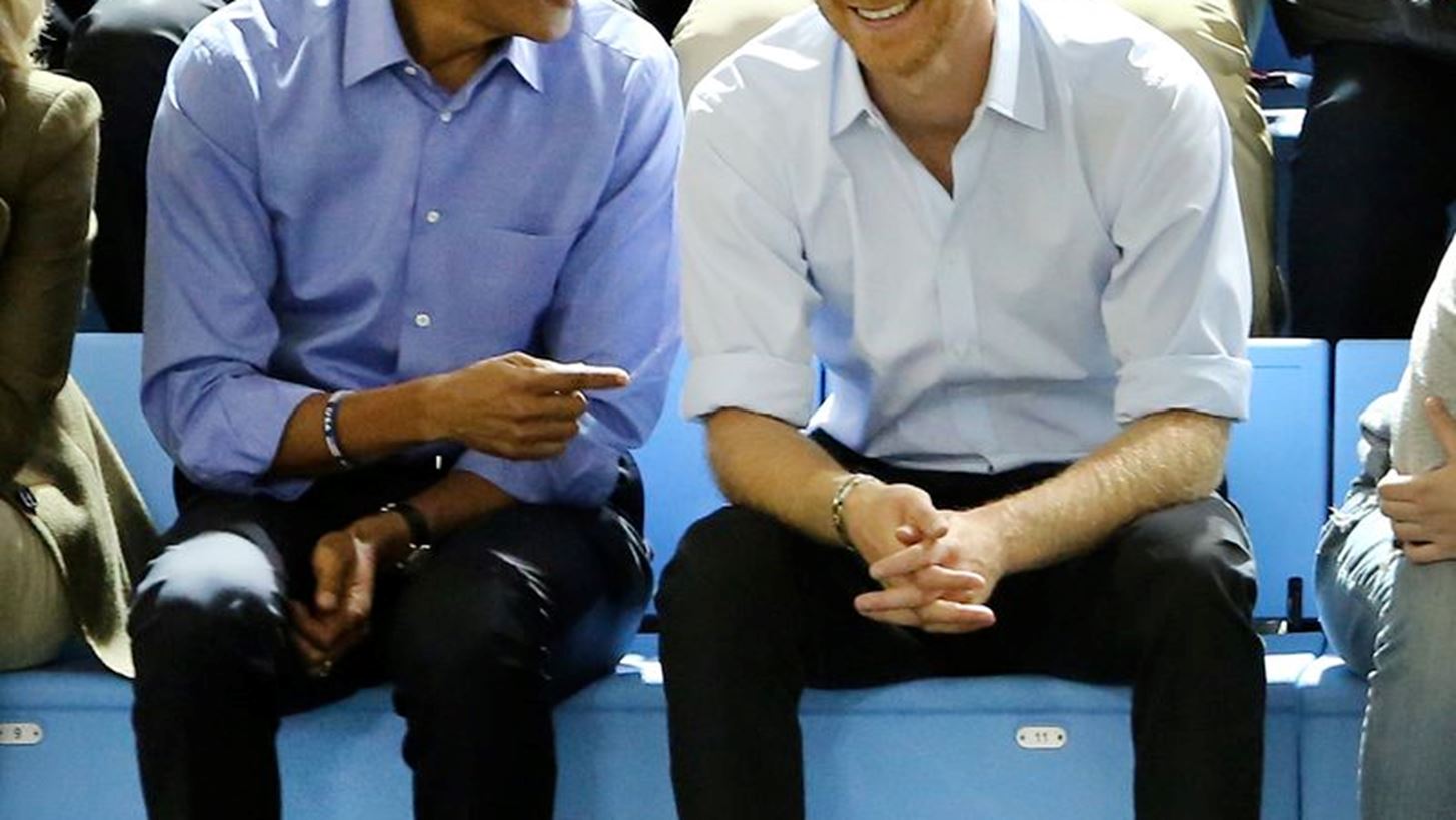 &#x38C;&#x3C4;&#x3B1;&#x3BD; &#x3BF; Barack Obama &#x3C3;&#x3C5;&#x3B6;&#x3AE;&#x3C4;&#x3B7;&#x3C3;&#x3B5; &#x3BC;&#x3B5; &#x3C4;&#x3BF;&#x3BD; &#x3C0;&#x3C1;&#x3AF;&#x3B3;&#x3BA;&#x3B9;&#x3C0;&#x3B1; Harry &#x3B3;&#x3B9;&#x3B1; &#x3C4;&#x3B7; Meghan Markle