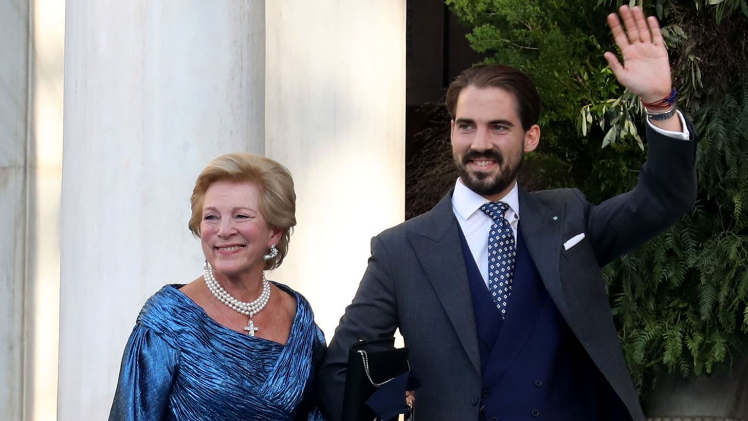 Φόρεμα Ελληνίδας σχεδιάστριας επέλεξε η Άννα-Μαρία Γλύξμπουργκ για το γάμο του γιου της