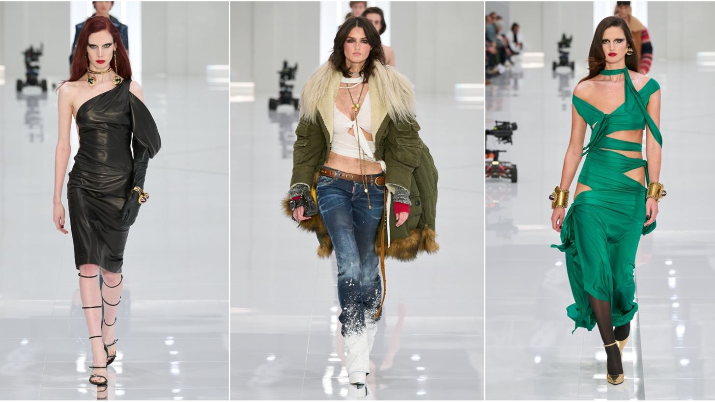Dsquared2 | &#x3A4;&#x3B1; &#x3B4;&#x3AF;&#x3B4;&#x3C5;&#x3BC;&#x3B1; &#x3B1;&#x3B4;&#x3AD;&#x3C1;&#x3C6;&#x3B9;&#x3B1; &#x3BA;&#x3B1;&#x3B9; &#x3B7; &quot;makeover machine&quot; &#x3C3;&#x3C4;&#x3B7; &#x3BD;&#x3AD;&#x3B1; Fall 2024 &#x3C3;&#x3C5;&#x3BB;&#x3BB;&#x3BF;&#x3B3;&#x3AE;