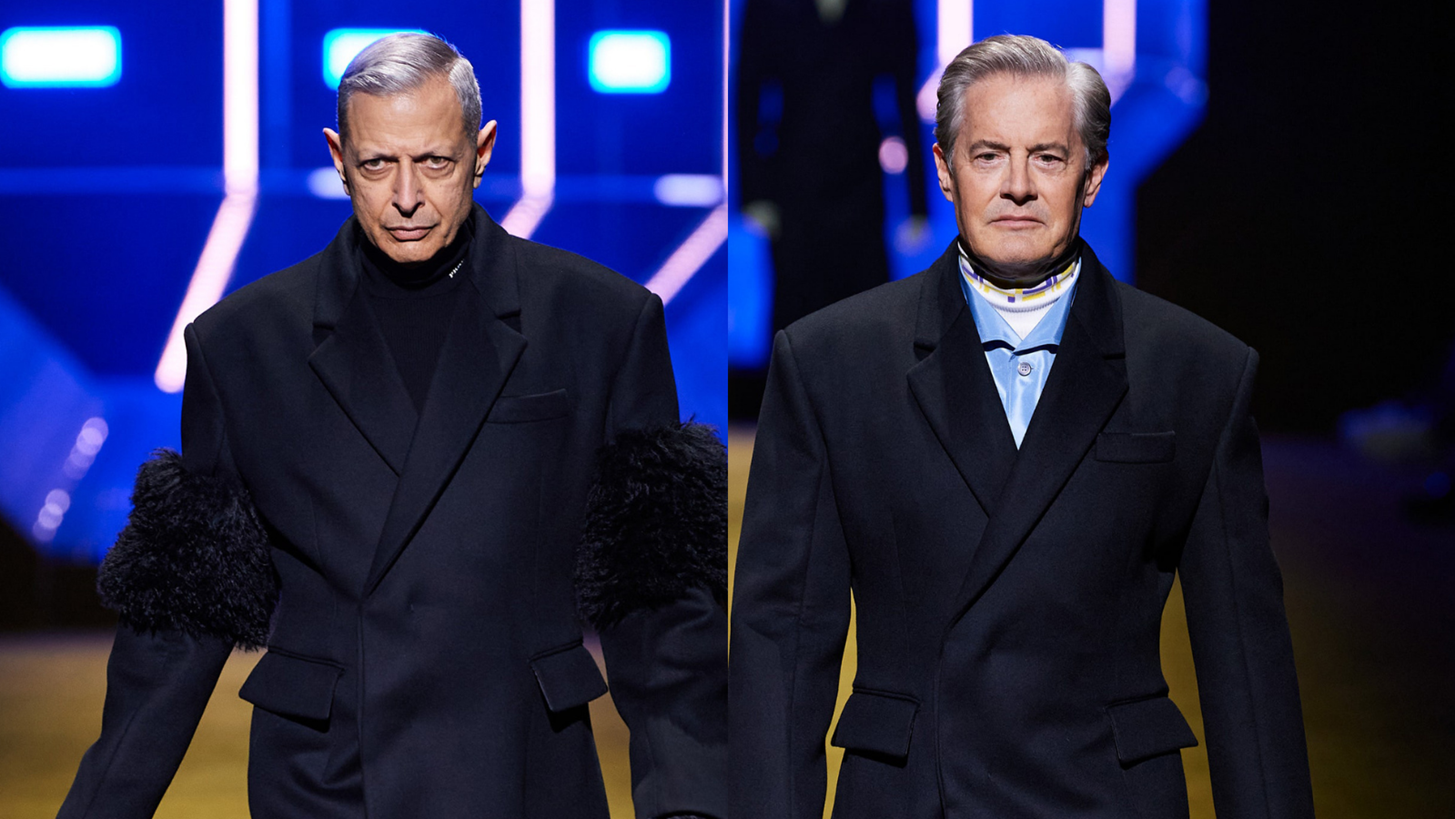 &#x39F;&#x3B9; &#x3B2;&#x3B5;&#x3C4;&#x3B5;&#x3C1;&#x3AC;&#x3BD;&#x3BF;&#x3B9; &#x3C4;&#x3BF;&#x3C5; Hollywood &#x3C3;&#x3C4;&#x3B7;&#x3BD; &#x3C0;&#x3B1;&#x3C3;&#x3B1;&#x3C1;&#x3AD;&#x3BB;&#x3B1; | Jeff Goldblum &#x3BA;&#x3B1;&#x3B9; Kyle MacLachlan &#x3C3;&#x3C4;&#x3BF; &#x3C3;&#x3CC;&#x3BF;&#x3C5; &#x3C4;&#x3B7;&#x3C2; Prada