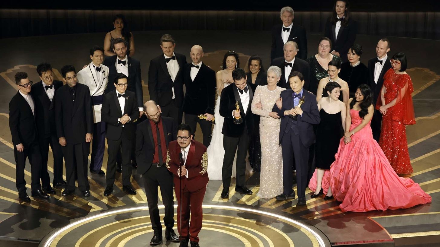 Oscars 2023: &#x39F;&#x3B9; &#x3BC;&#x3B5;&#x3B3;&#x3AC;&#x3BB;&#x3BF;&#x3B9; &#x3BD;&#x3B9;&#x3BA;&#x3B7;&#x3C4;&#x3AD;&#x3C2; &#x3BA;&#x3B1;&#x3B9; &#x3C4;&#x3B1; highlights