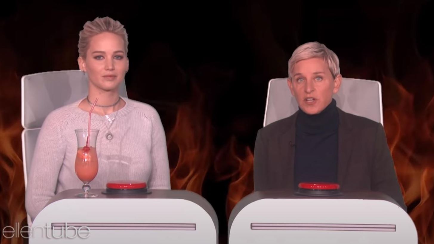 H Ellen DeGeneres &#x3B1;&#x3C0;&#x3BF;&#x3BA;&#x3AC;&#x3BB;&#x3C5;&#x3C8;&#x3B5; &#x3C4;&#x3BF; &#x3C6;&#x3CD;&#x3BB;&#x3BF; &#x3C4;&#x3BF;&#x3C5; &#x3BC;&#x3C9;&#x3C1;&#x3BF;&#x3CD; &#x3C4;&#x3B7;&#x3C2; Jennifer Lawrence