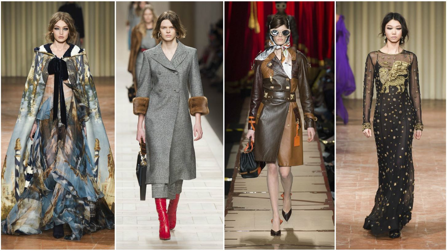 Alberta Ferretti, Fendi, Moschino F/W &#x27;17: &#x3A4;&#x3B1; &#x3C9;&#x3C1;&#x3B1;&#x3B9;&#x3CC;&#x3C4;&#x3B5;&#x3C1;&#x3B1; looks &#x3C4;&#x3C9;&#x3BD; &#x3C3;&#x3C5;&#x3BB;&#x3BB;&#x3BF;&#x3B3;&#x3CE;&#x3BD;