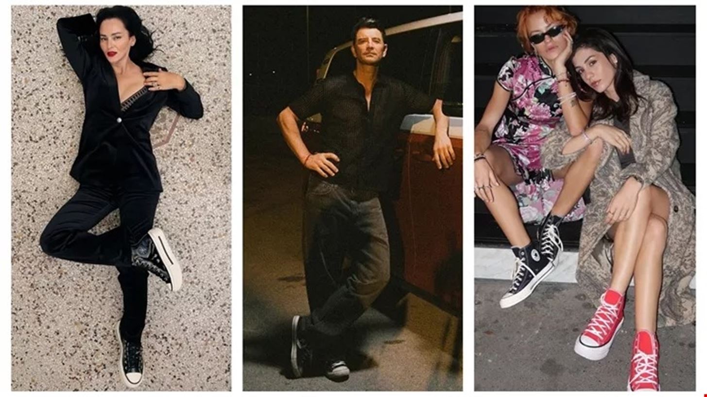 Converse | &#x3A4;&#x3B1; sneakers &#x3C0;&#x3BF;&#x3C5; &#x3C6;&#x3BF;&#x3C1;&#x3AC;&#x3B5;&#x3B9; &#x3B7; &#x3B5;&#x3BB;&#x3BB;&#x3B7;&#x3BD;&#x3B9;&#x3BA;&#x3AE; showbiz